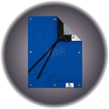 12 x 12 Chroma Key Blue Screen