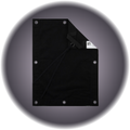 8 x 40 Solid Black