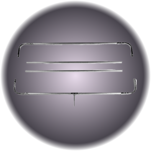 6' x 6' Frame 1" Round Tubing