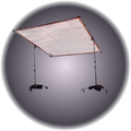 12' x 12' Frame 1-1/4" Square Overhead