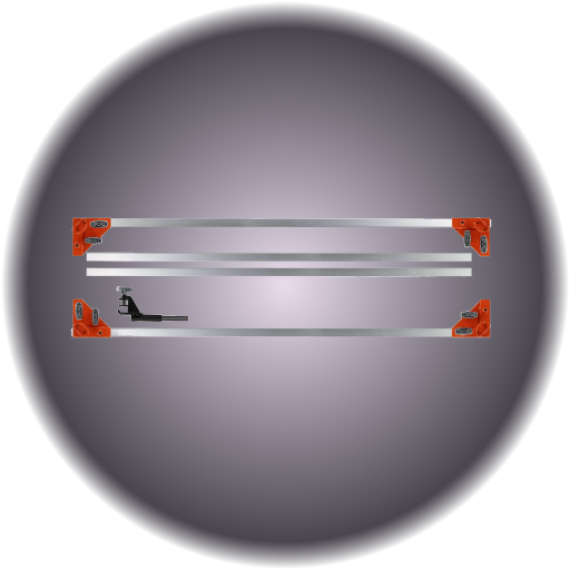12' x 6' Frame 1-1/4" Square Overhead