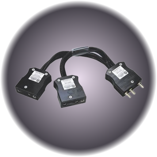100A to 2x 100A (120V) Bates Splitter
