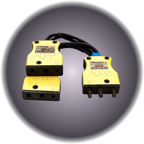 100A to 2x 100A (220V) Bates Splitter