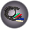 Set of 5 4/0 CamLok Bare End Tails