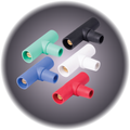 Set of 5 CamLok Paralleling Tee's Male Male Female