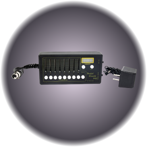 Pocket Console 8 Channel DMX Controller Kit