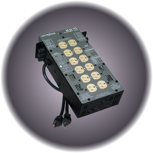 Lightronics 6AS-62D DMX Dimmer 6x1.2K