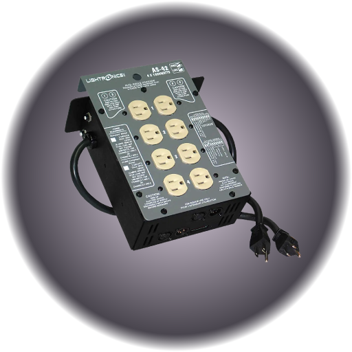 Lightronics AS420 DMX Dimmer 4x1.2K