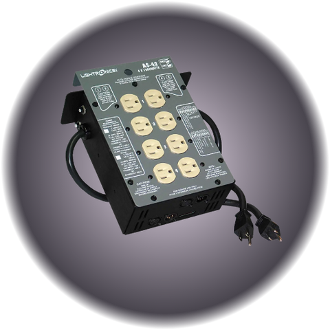Lightronics AS420 DMX Dimmer 4x1.2K