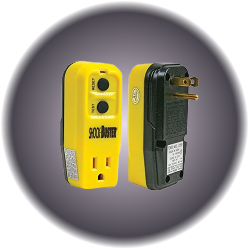 15A  Shock Block GFI Protection