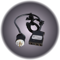 220V Bates to Twistlock Adapter