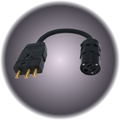 20A Stage Pin to Edison Adapter