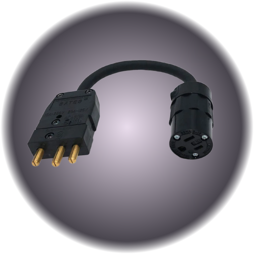 20A Stage Pin to Edison Adapter