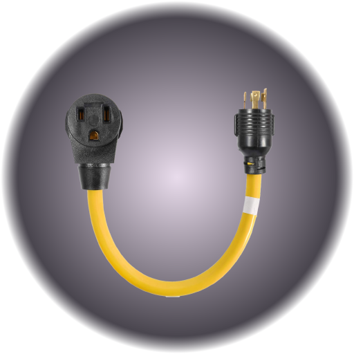 L14-30 240V Twistlock to 30amp Edison female Adapter