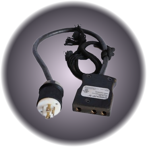 L5-30 120V Twistlock to 60A Bates Adapter