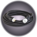 25' L6-30 Twist Lock Extension Cable
