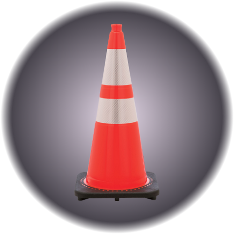 Orange Traffic Cone 28" - Large