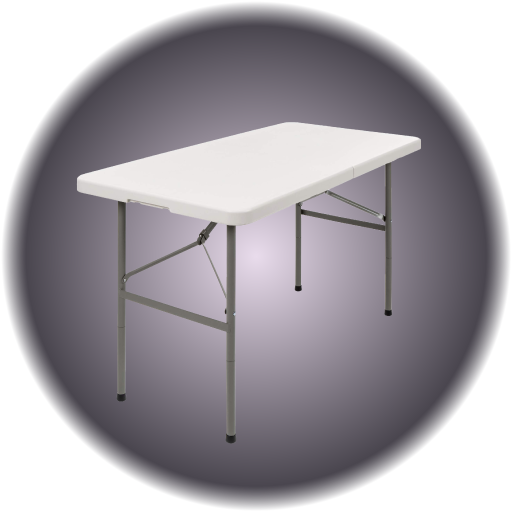 Folding Table - 4 Foot - Plastic