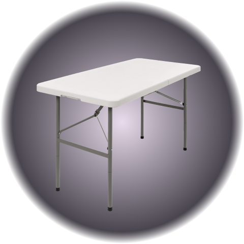 Folding Table - 4 Foot - Plastic
