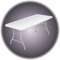 Folding Table - 6 Foot - Plastic