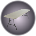 Folding Table - 8 Foot - Plastic