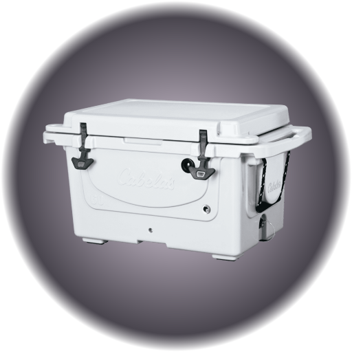 Chest Cooler - 100 Quart Rolling, Polar Cap