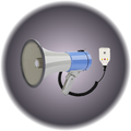 Bull Horn With Handheld Microphone 10W