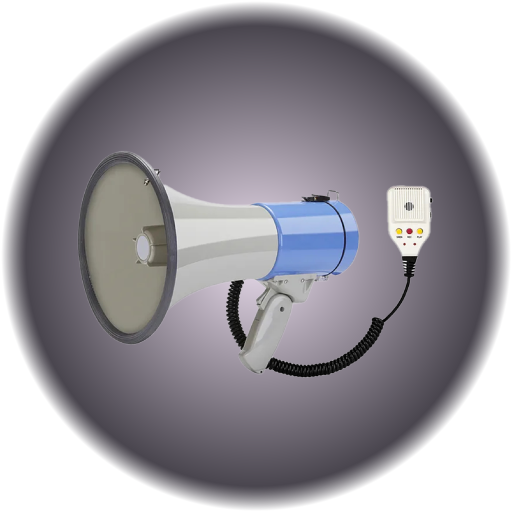 Bull Horn With Handheld Microphone 10W
