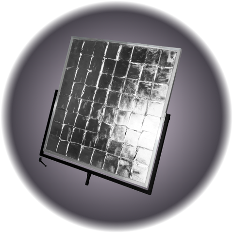 42" x 42" Reflector with Yoke Brake - Silver