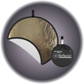 40" Collapsible Reflector - Gold/White