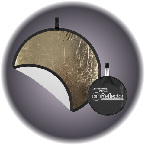 40" Collapsible Reflector - Gold/White