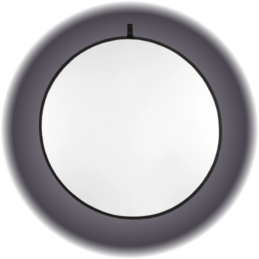 50" Collapsible Reflector - 1 Stop Diffusion