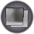 24" x 24" Aluminum Hand Reflector