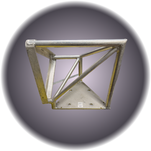 18" Lite Duty Tri-Truss 90° Base Left