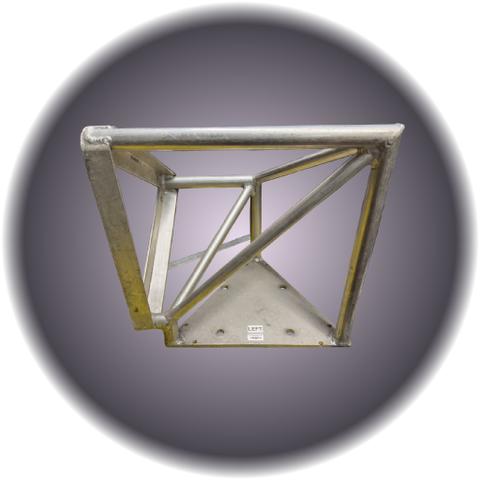 18" Lite Duty Tri-Truss 90° Base Left