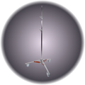 Baby Stand 2x Riser Rolling (48" to 116")