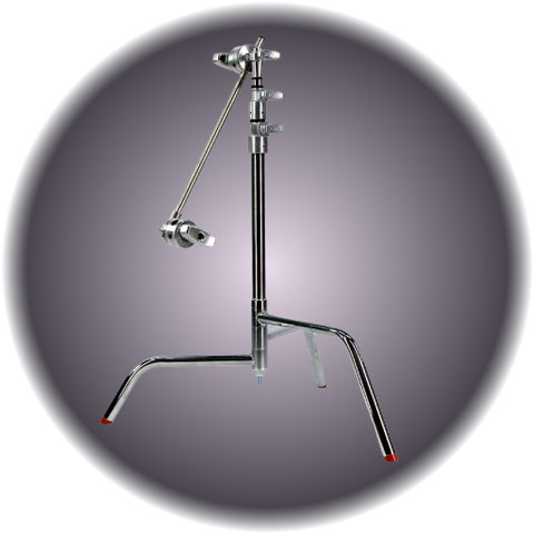 20" C-Stand, Spring Loaded, Head & Arm