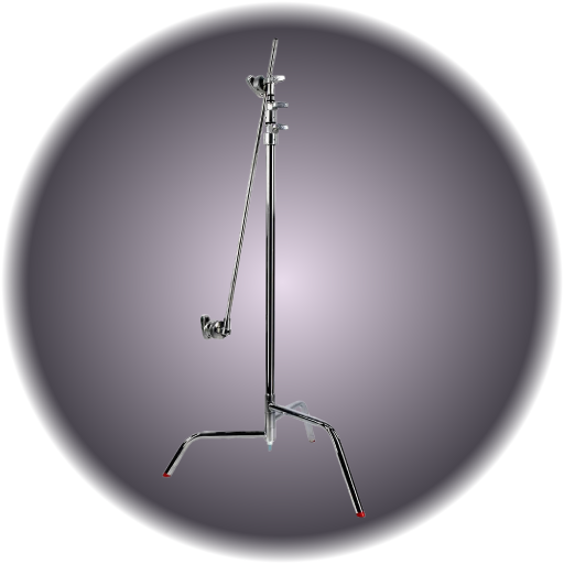 40" C-Stand, Sliding Leg, Head & Arm