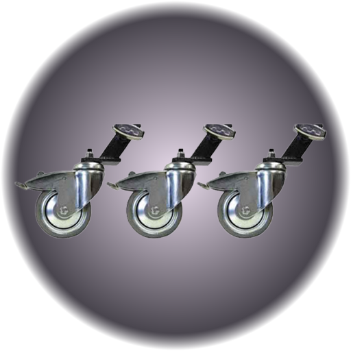 Set of 3 Junior Combo Adapter Wheels