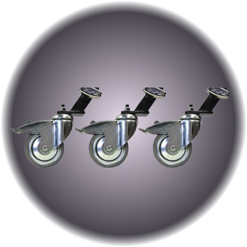 Set of 3 Junior Combo Adapter Wheels