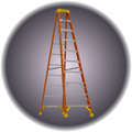 10' Single Sided Step Ladder