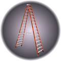 16' Double Sided Step Ladder