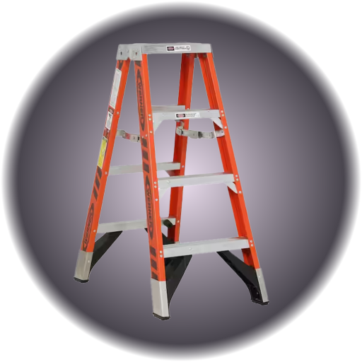 4' Double Sided Step Ladder