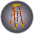 4' Single Sided Step Ladder