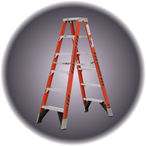 6' Double Sided Step Ladder