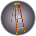 6' Single Sided Step Ladder