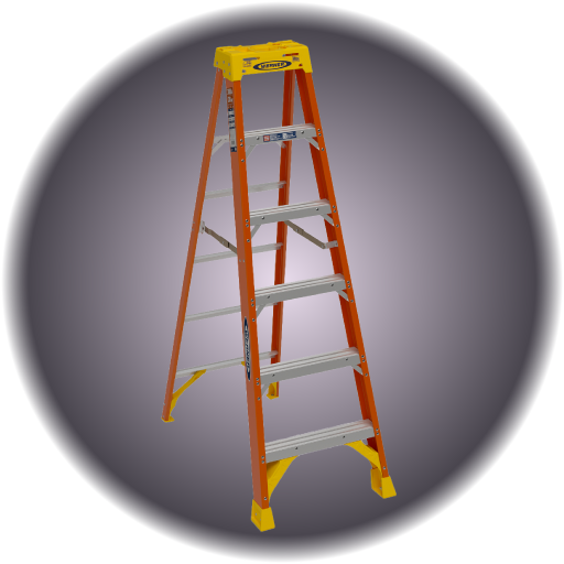 6' Single Sided Step Ladder