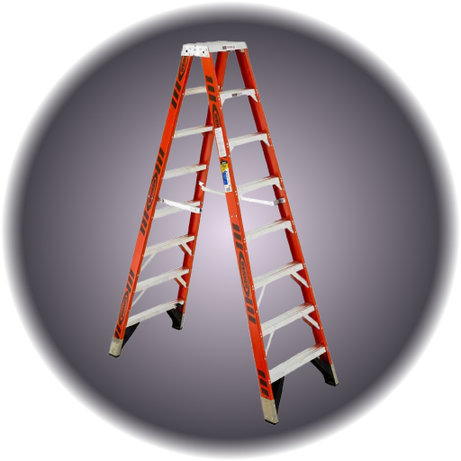 8' Double Sided Step Ladder
