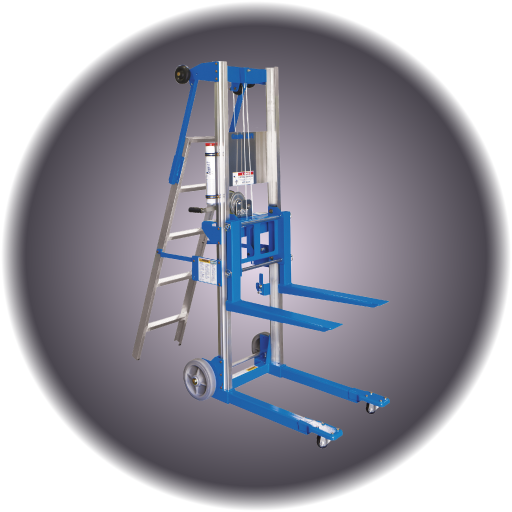Genie Lift 10' Max Height w/ Ladder Attachment
