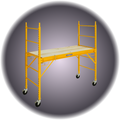 Bakers Scaffolding Rolling, 1000lb capacity